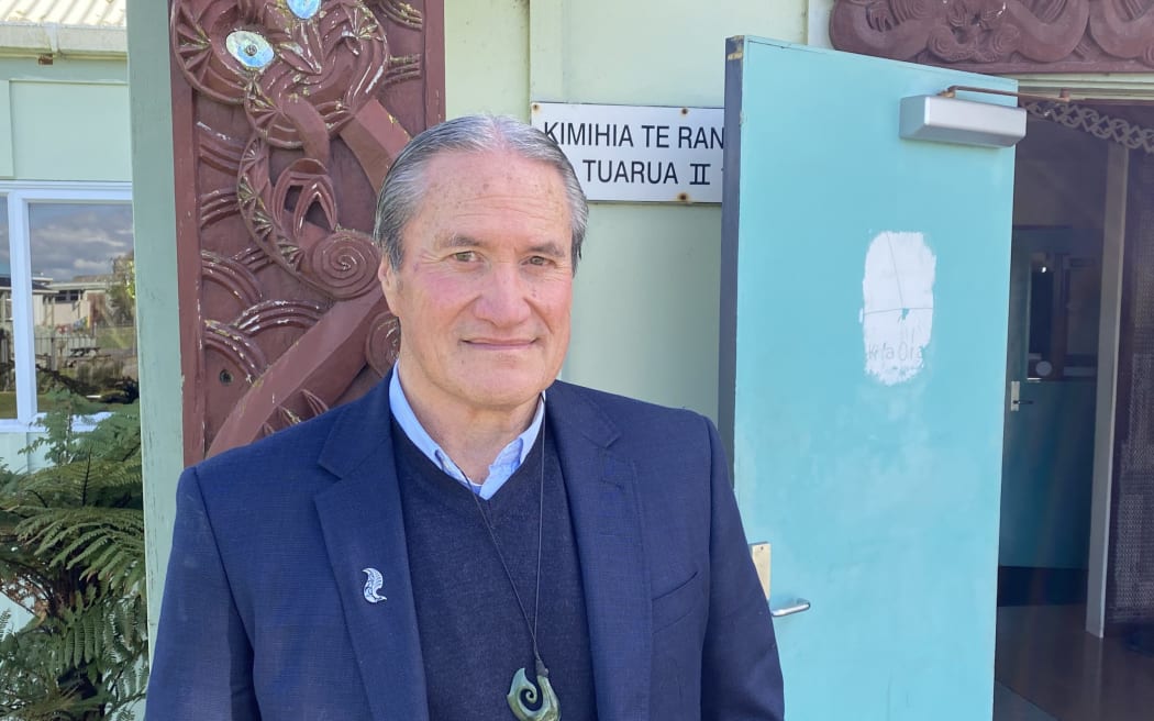 Glen Katu says community involvement like his work with whānau at Hāwera High School will probably count most with voters.