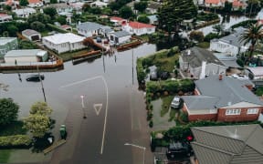 Napier flood - Marewa suburb