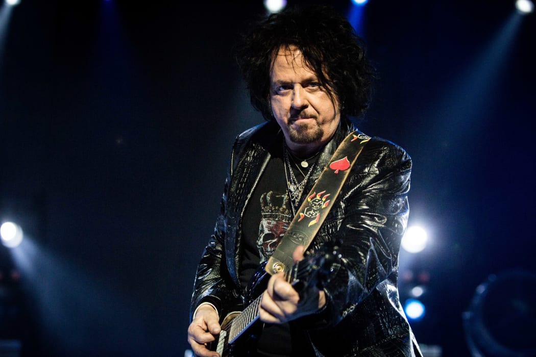 Steve Lukather of American rock band Toto.