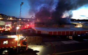 Fire crews were called to the blaze at 12.45am on Friday.