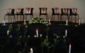 A memorial ceremony held for the crew who died in the Ethiopian Airlines crash in Addis Ababa, Ethiopia.