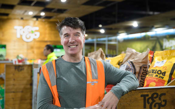 Glenn Forsyth pictured at T&G (Turners & Growers) in Mt Wellington, Auckland