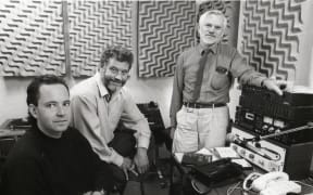 The Spectrum team 1980s Jerome Cvitanovich, Jack Perkins and Alwyn Owens