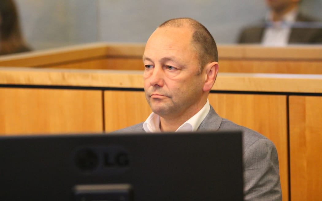 Hamish Mark Sansom at the High Court in Auckland.