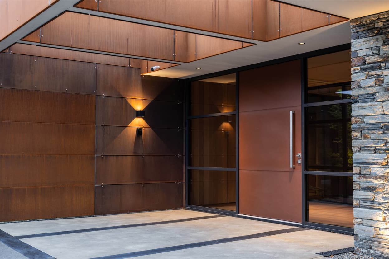 Gareth Ritchie of Archco Architecture designed this Burntwood Lane dwelling, nestled in Pegasus Golf Course, North Canterbury.