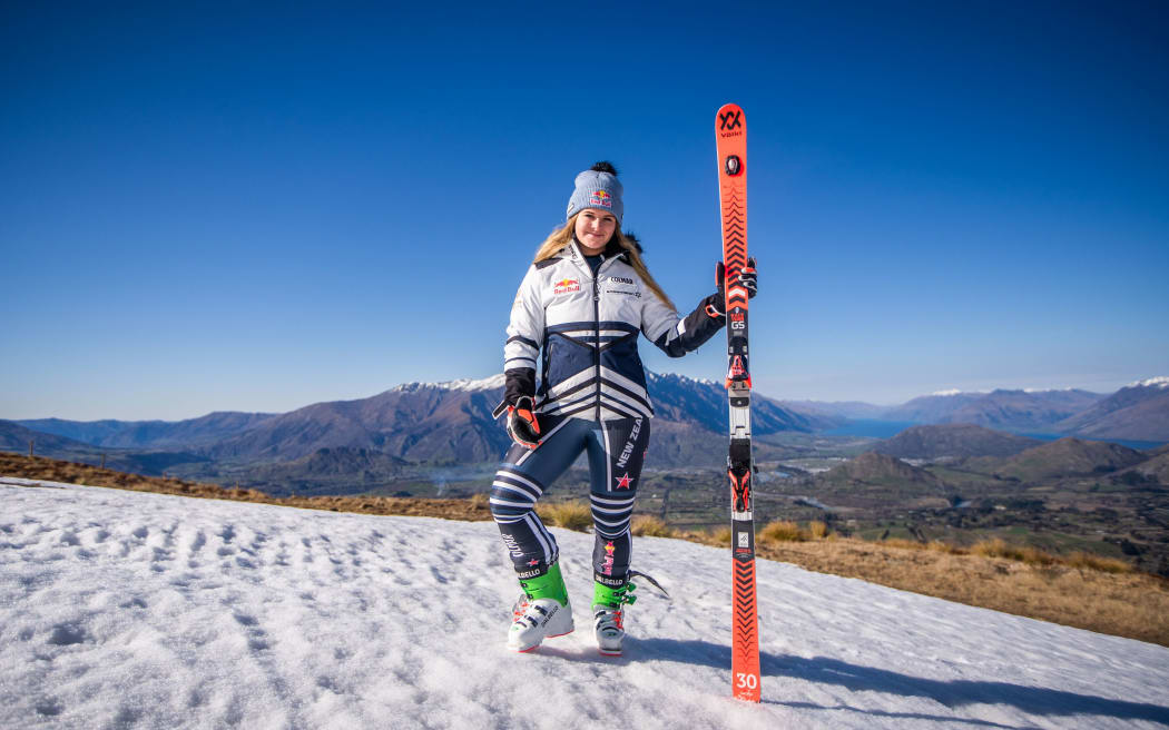 Alice Robinson - New Zealand World Cup alpine ski racer.