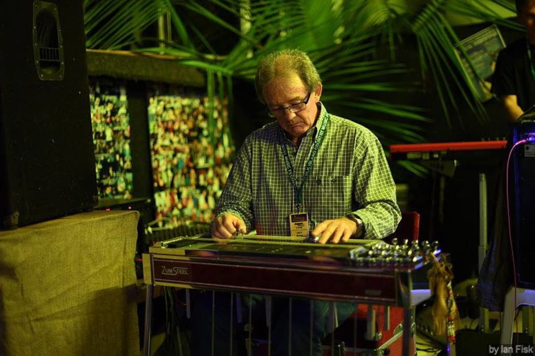 Country musician Paddy Long is regarded as New Zealand's best steel guitar exponent.