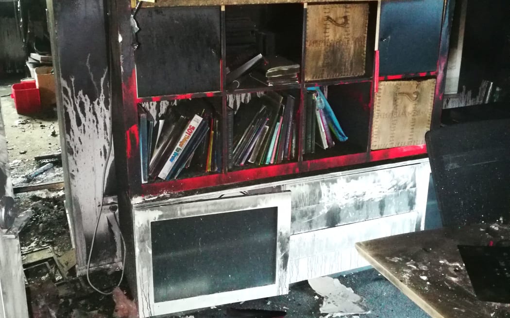 House fire in Bombay, Auckland