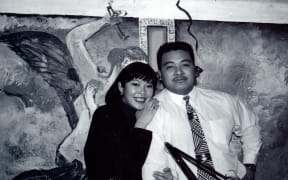 Geeling Ching and Soane Filitonga at Roma, 1989