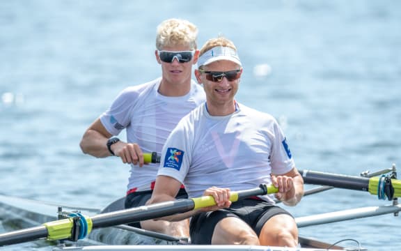 James Lasshe and Hamish Bond.