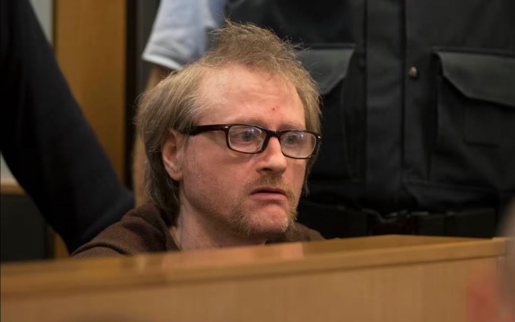 Sean Clifford Nicholas appears in the High Court at Auckland for sentencing in 2017. Photo / Brett Phibbs
NZ Herald image