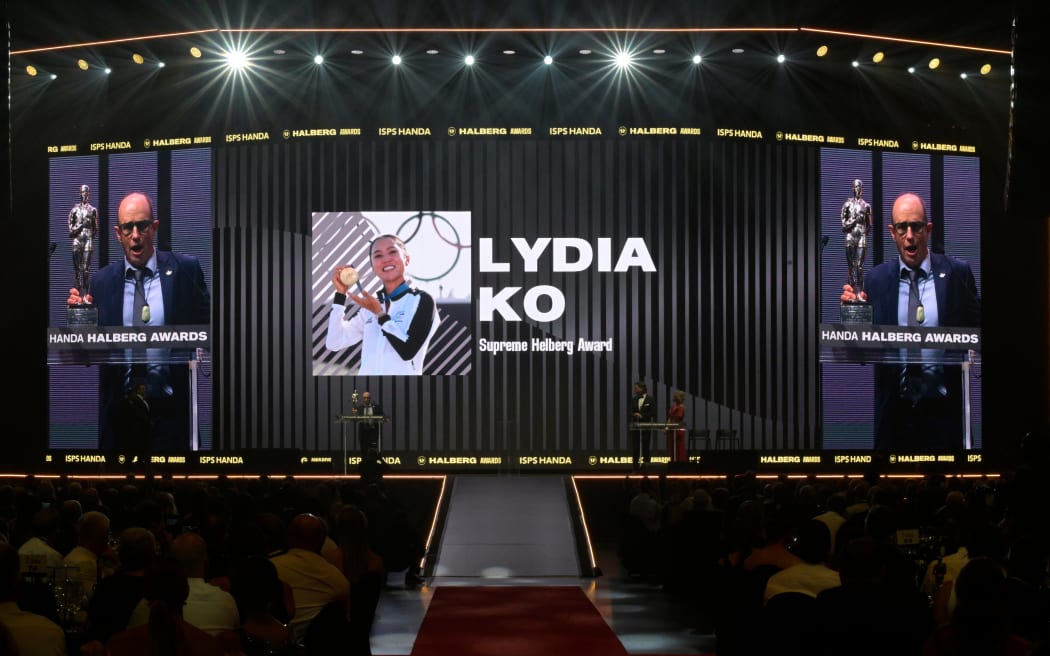 Lydia Ko named winner of the 2024 Halberg Awards