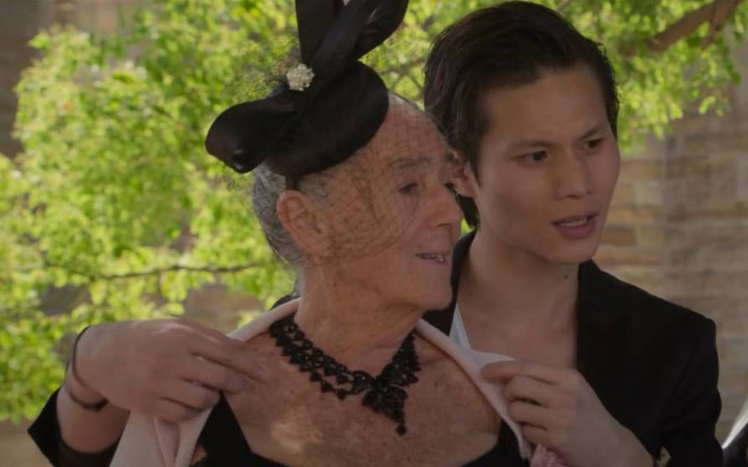 Maggie Blincoe and Hoa Xuande in the 2022 Australian film A Stitch in Time