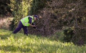 Police search for Yanfei Bao on Hudsons Rd in Greenpark.