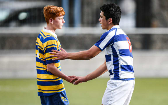 St Kentigern v St Peters, Boys School Rugby at "The Cage", St Peters College, Auckland on Wednesday 1st July 2020.
Copyright photo: Andrew Cornaga / www.photosport.nz