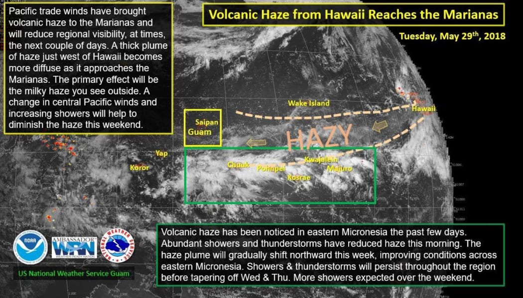 According to an NWS statement, the haze has reduced visibility to approximately 7 miles but is expected to lift later this week.