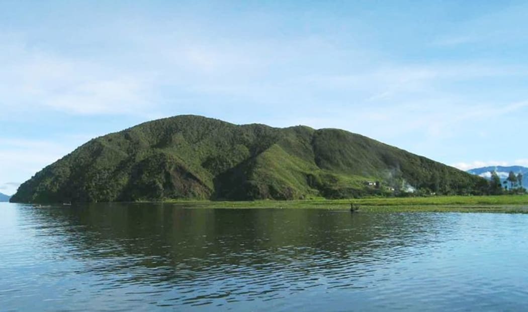 Lake Paniai, Papua.