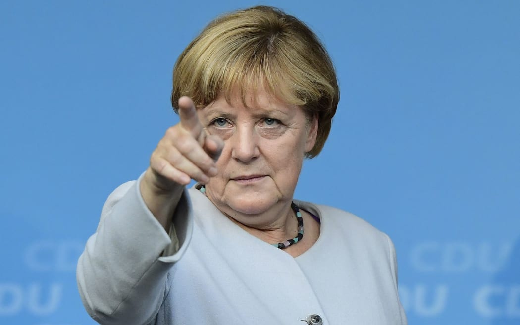 German Chancellor Angela Merkel