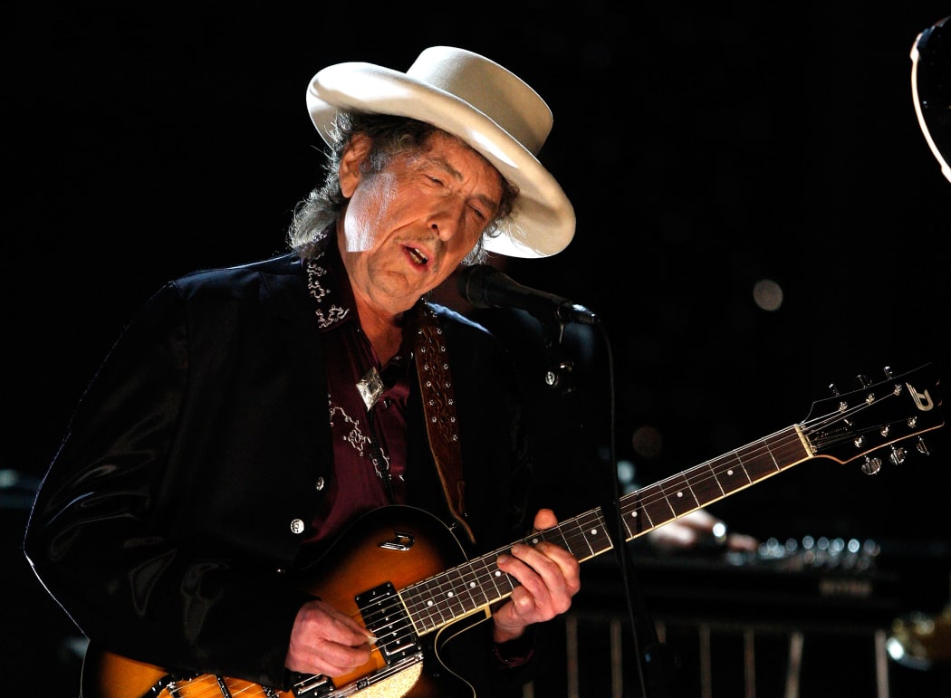 Bob Dylan performing in 2009.