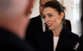 Jacinda Ardern address the media after meeting local tourism leaders and address fears of Covid 19