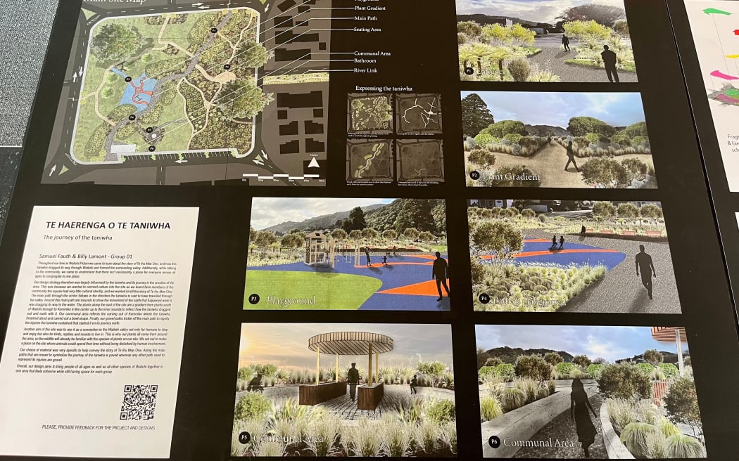 Samuel Fauth and Billy Lamont say they were inspired by the taniwha said to have created Waitohi Valley.