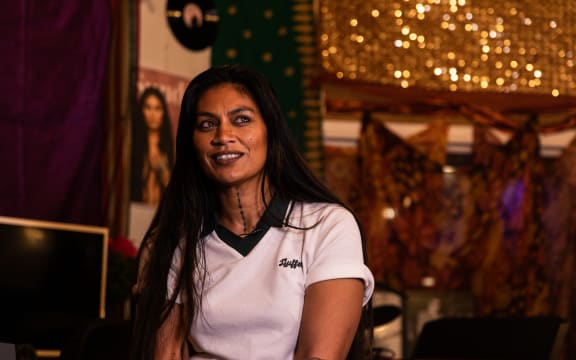 Aaradhna in her Wellington studio