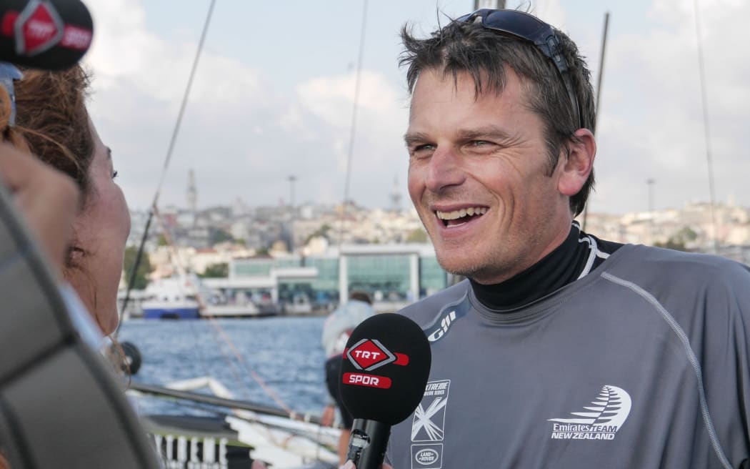 Team New Zealand skipper Dean Barker