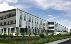 An artist's impression of Te Nikau Grey Hospital and Health Centre in Greymouth.