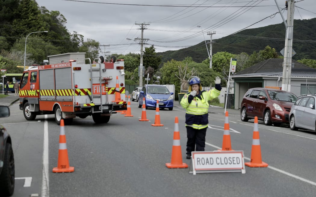 A bus crash in Wainuiomata