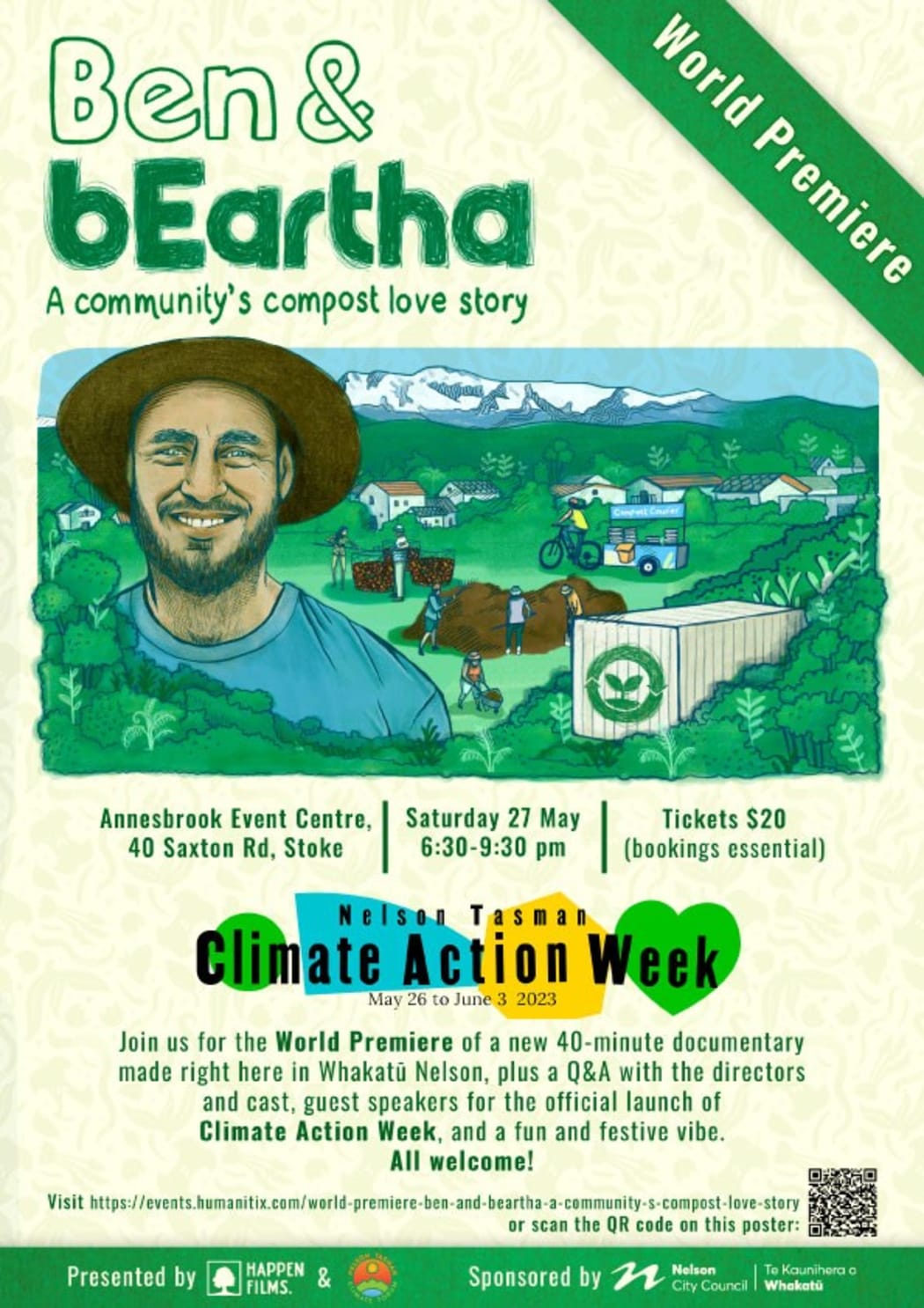 Ben and bEartha film poster