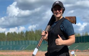 Olympic shooter Chloe Tipple.
