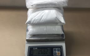 The cocaine seized at Auckland Airport weight 2.6kg.