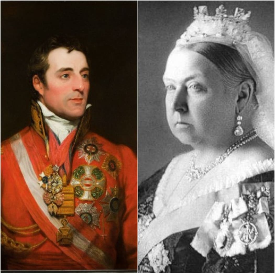 The Duke of Wellington and Queen Victoria