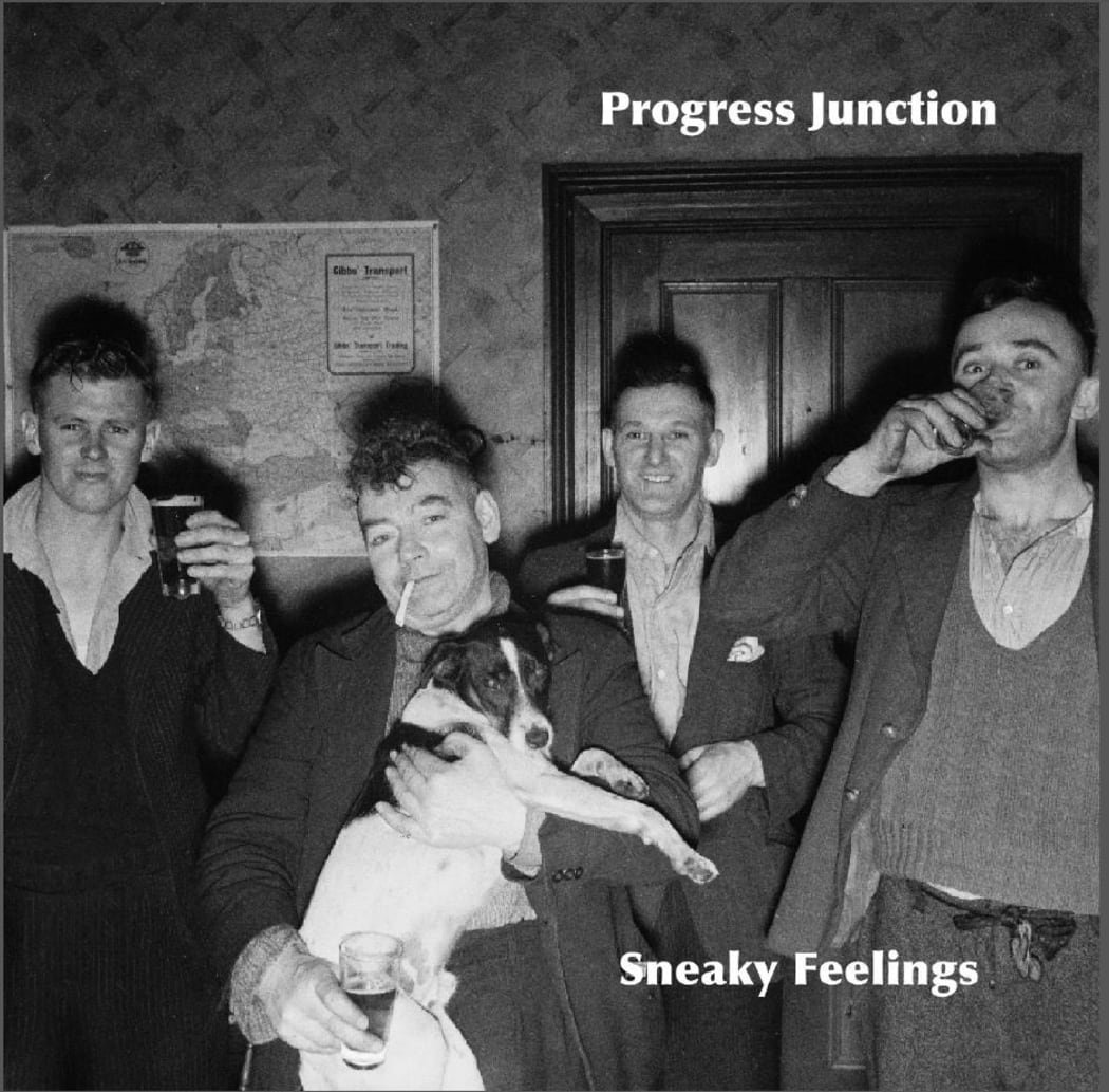 Sneaky Feelings 'Progress Junction' album cover