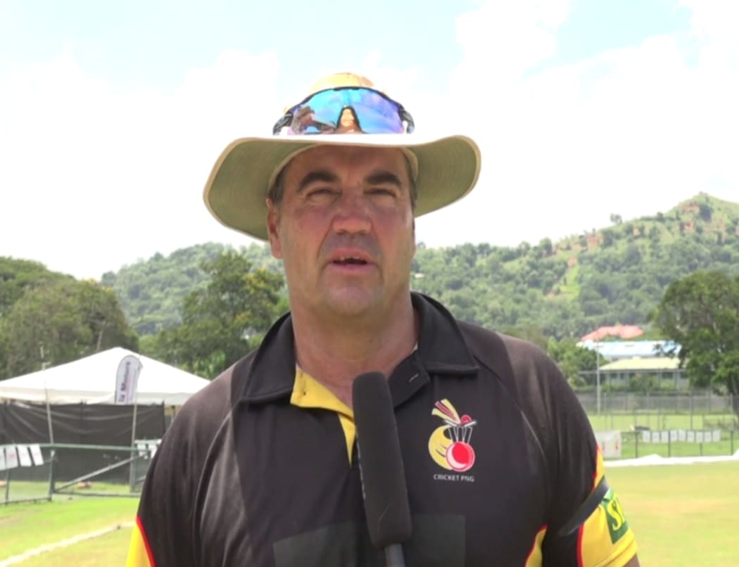 PNG coach Joe Dawes.