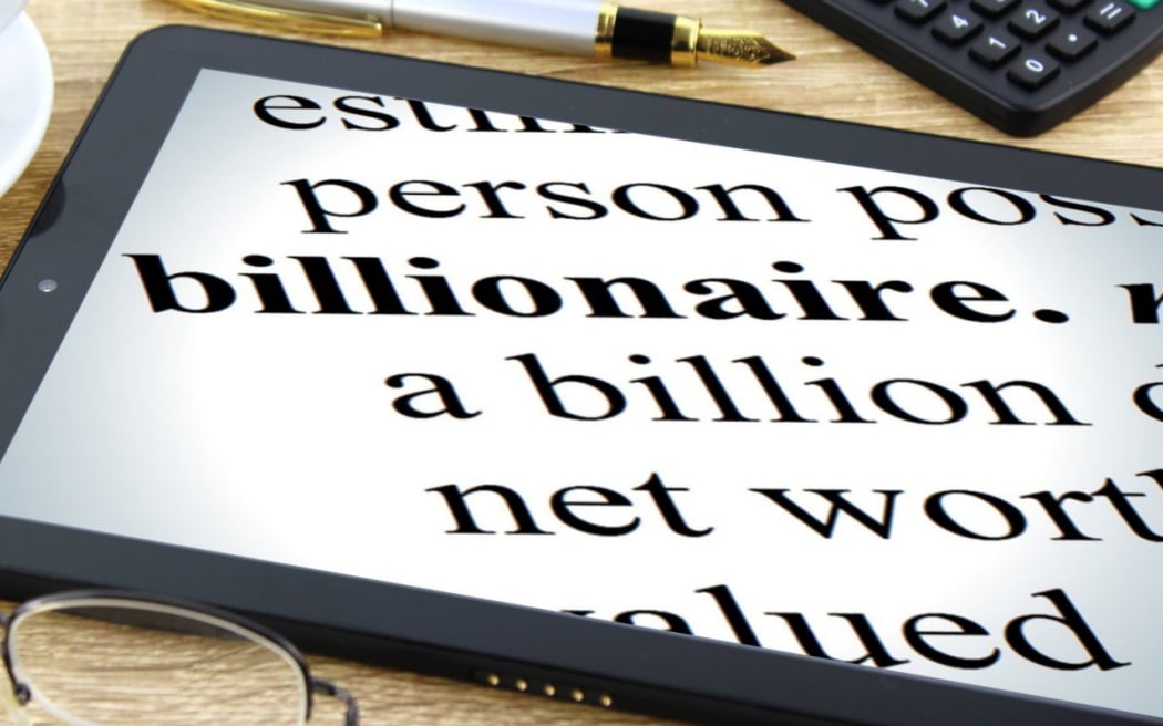 Dictionary definition of billionaire