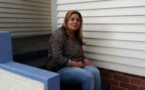 Jackie, a young person living at the Dingwall training flat.