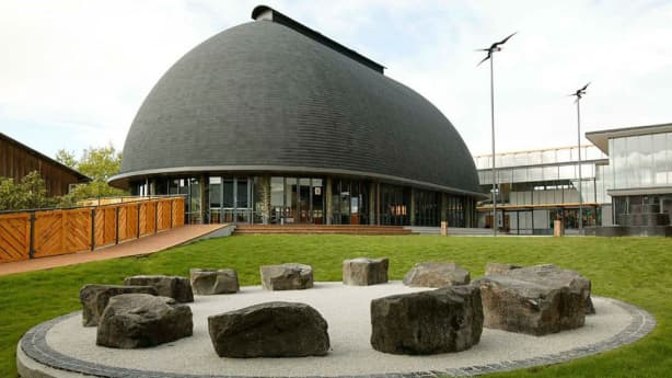 The university's Fale Pasifika: the Pacific sense of self thrives on interaction, closeness, and connection.