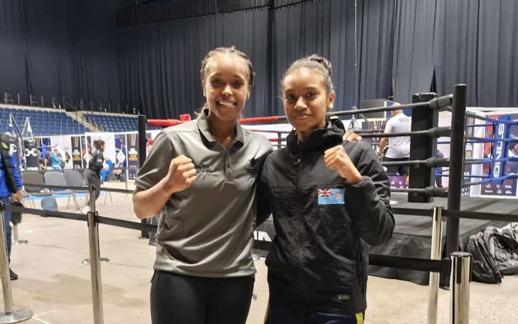 Jasmine wasn't the only boxer who was sidelined by the new rule - 12 other women from around the world also missed out in competing.(The Fiji Amateur Boxing Association (FABA))