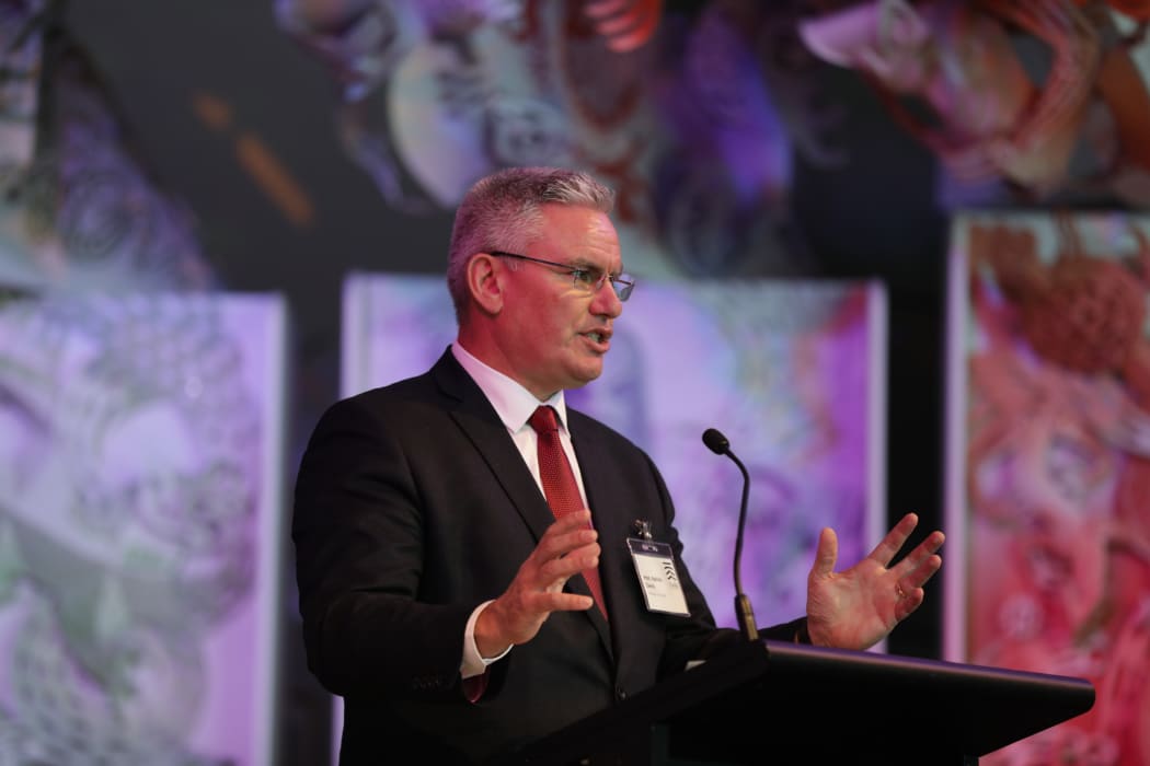 Kelvin Davis at the launch of the Tiaki Promise campaign.