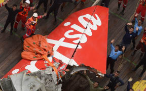 tail of AirAsia plane