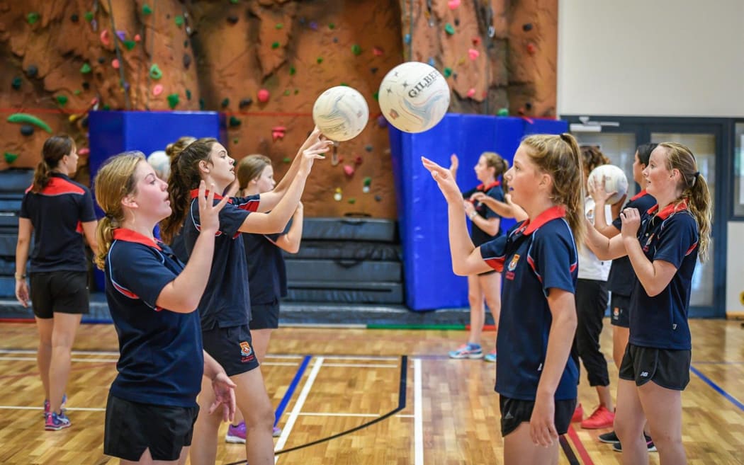 St Peter's Cambridge netball training