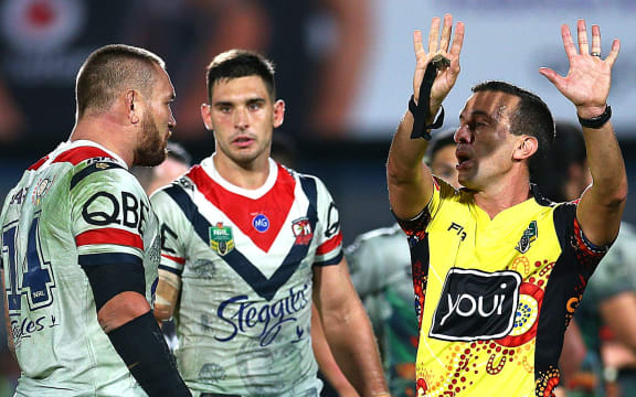 Criticism of refereeing performances isn;t affecting officials confidence says NRL.