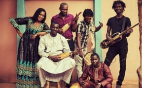 Bassekou Kouyate and his band Ngoni Ba