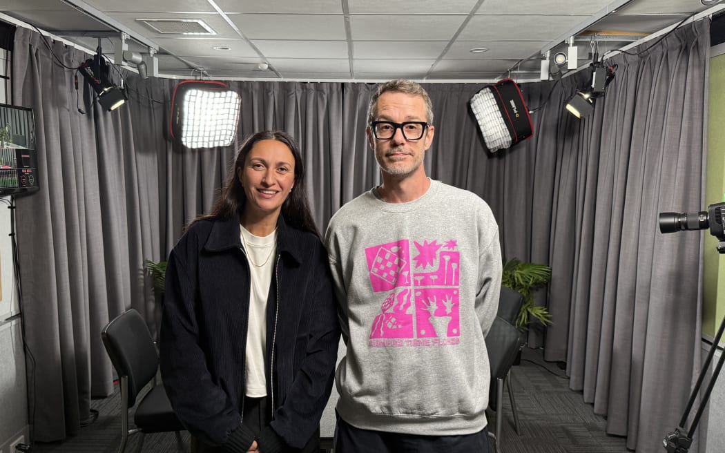 Kara Rickard and Tony Stamp