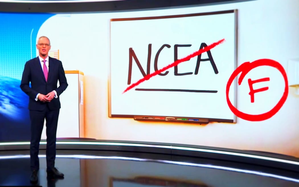 TVNZ's Simon Dallow with a blunt assessment of NCEA after the government announced proposals to dump the system.