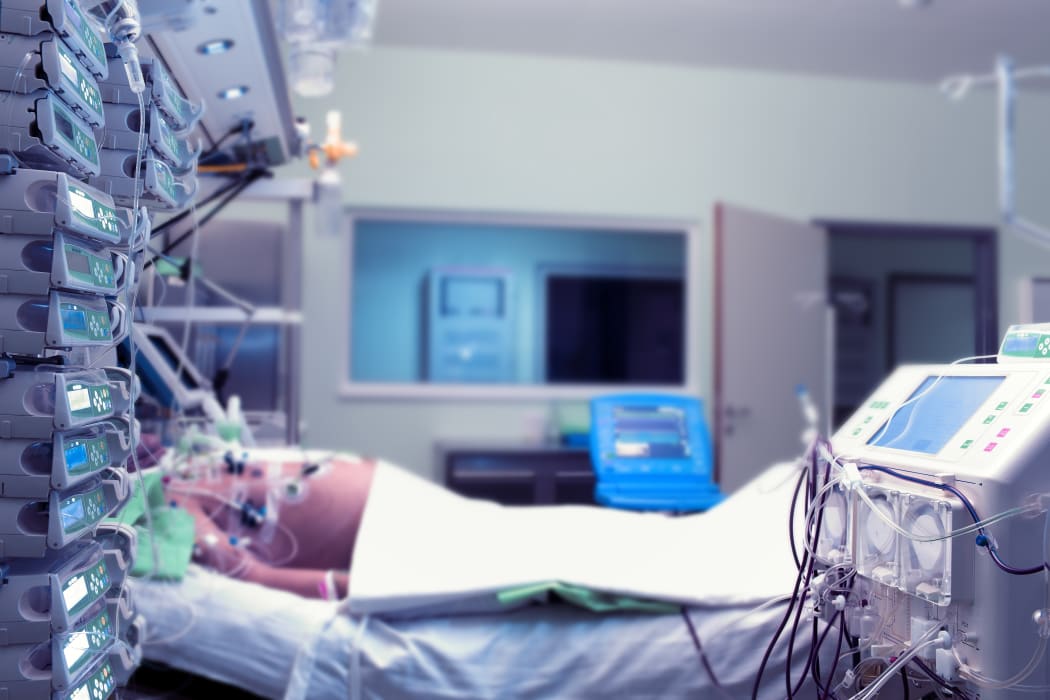 A file photo of a patient in the Intensive Care Unit (ICU)
