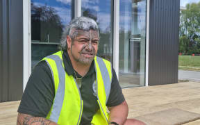 Tamu Mausii (Te Atiawa, Ngāti Rarua, Ngāti Tama, Ngāti Koata, Samoan) is one of the first whānau tenants at Te Āwhina Marae papakāinga.