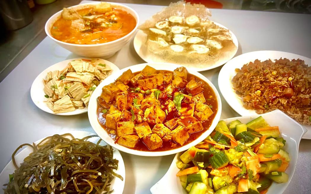 Joyve Cafe's vegetarian dishes.