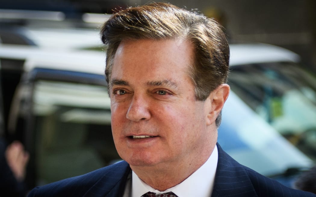 Paul Manafort arrives for a hearing at US District Court on June 15, 2018 in Washington, DC.